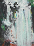 Etna II, 200 x 150 cm, Acryl auf Leinwand,  2011