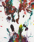 Don Quijote Nebel III, 150 x 120 cm, Acryl auf Leinwand, 2018