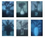 „Nur nicht aus Liebe weinen ” Öl, Pigment, Lack  auf Leinwand, 2010, je 70 x 50 cm 