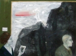  Black Shore Line, 137 x 184 cm, Oil, on Canvas, 2008, 