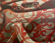 Takes Pressure to Make Diamonds, 70 x 90 cm, oil, tinted virnish on canvas, 2024