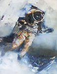 -Space Man- 130 x 100 cm, oil-on-linen_2024