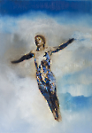 -Springende-(Studie) 100 x 70 cm, oil on linen, 2024