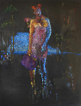 Long Beach, 200 x 150 cm, Acryl auf Leinwand, 2022