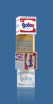 Botox - Ketamin - Boxen, Siebdruck auf Holz, jeweils: 50,8x50,8x43,2 cm, (Auflage je 35 St. + 5 E.A) 2010 
